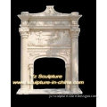 Overmantel Marble Fireplace